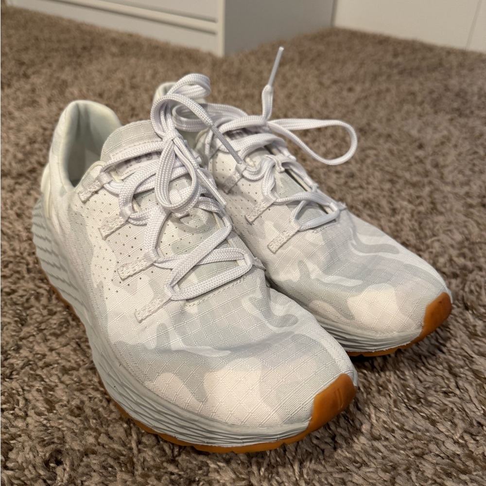 Women’s No Bull Allday Ripstop Sneaker Running Shoe Size 8 White Grey Camo